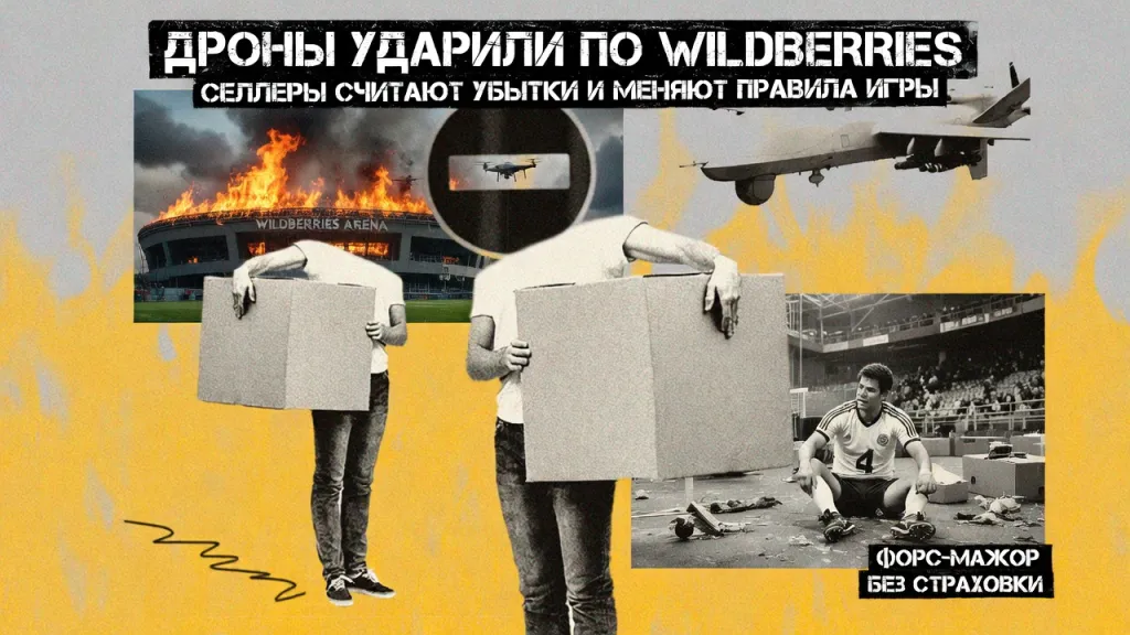 Дроны ударили по Wildberries. Селлеры считают убытки и меняют правила игры