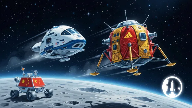 Китай обгоняет NASA. Лунная гонка снова началась